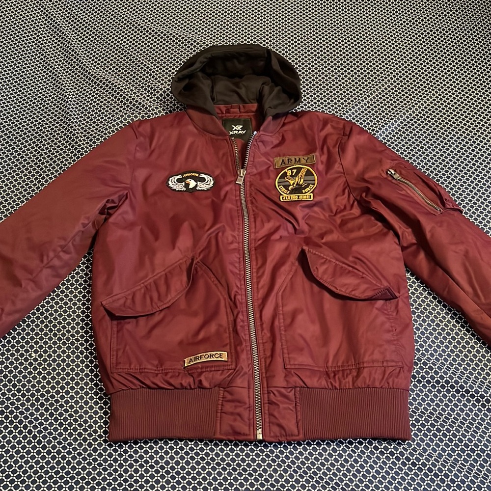 X ray bomber jacket